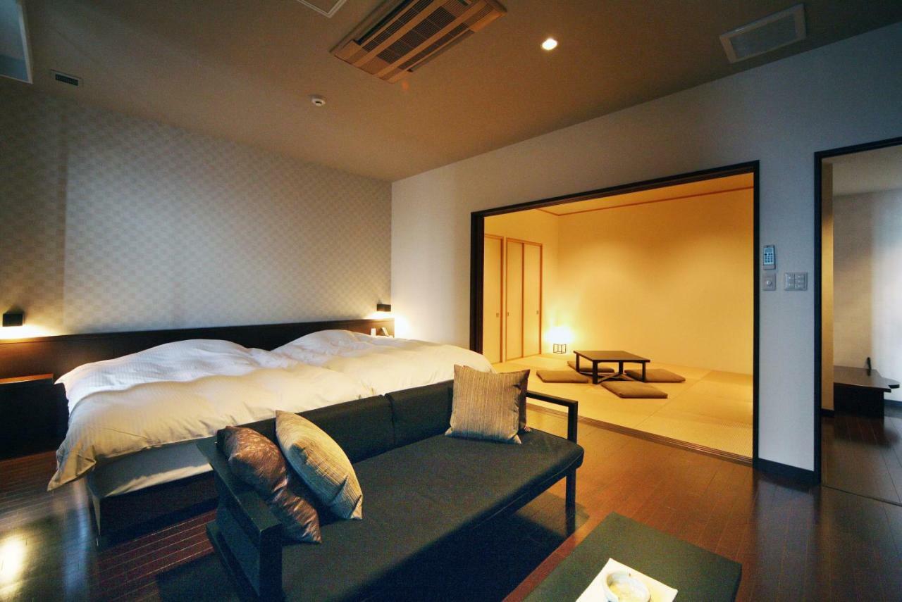 Amane Resort Seikai Beppu Exterior foto A Japanese-style room with a futon